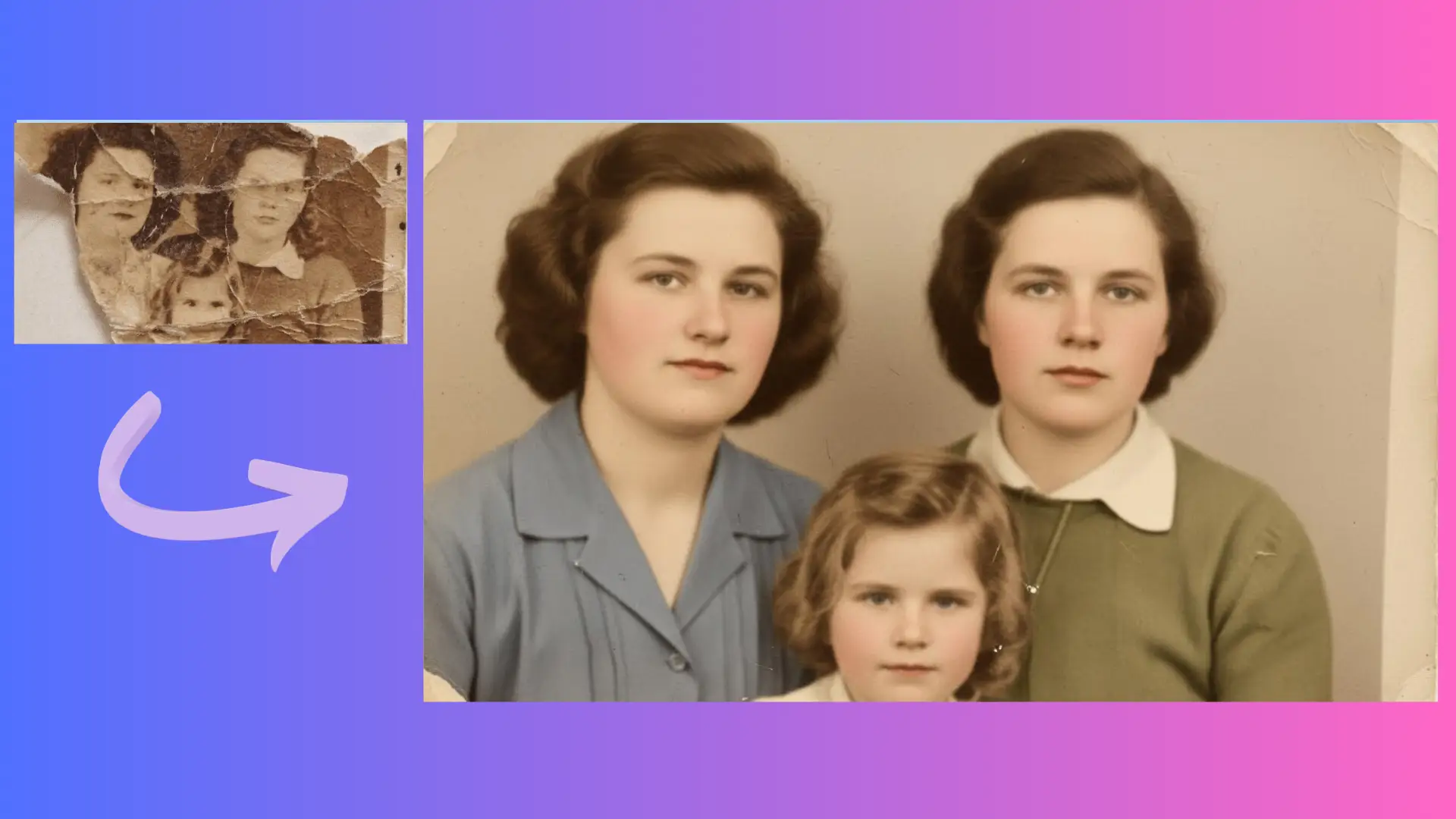 High-resolution edits from the AI Image Editor