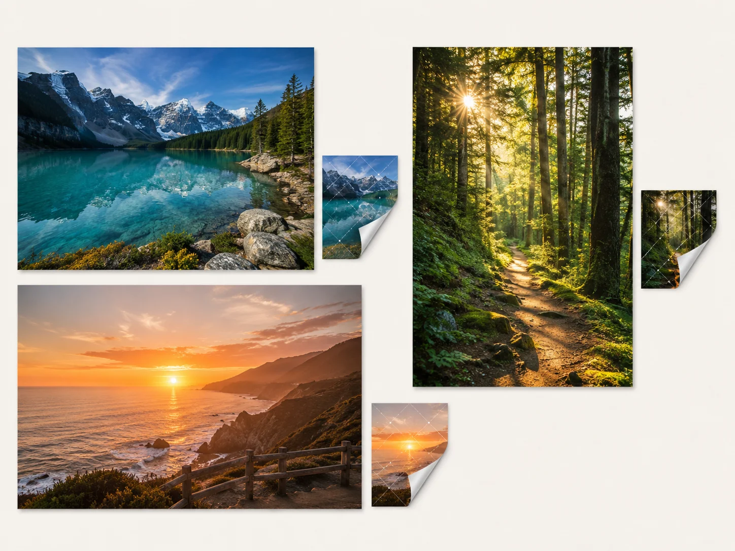 Clean travel photo after watermark removal with natural color and detail
