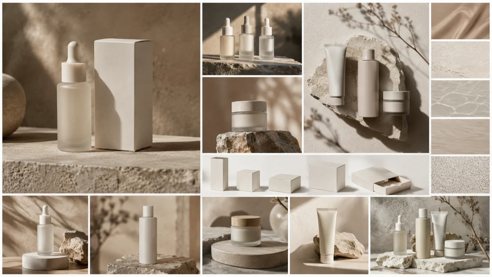Generated ecommerce product scene with product packaging and studio lighting